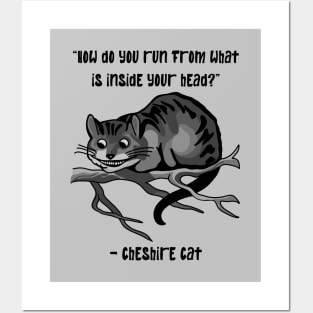 Cheshire Cat Quote Posters and Art